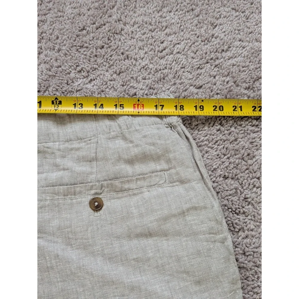 Quince 100% European Linen Pants Flax Mens XL (Fits 36x31) NWT Pockets Flowy
